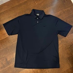 NIKE Navy Blue Golf Polo Tshirt